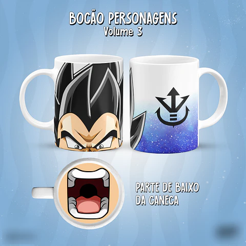 Bocão Personagens Vol. 3 - Canecas