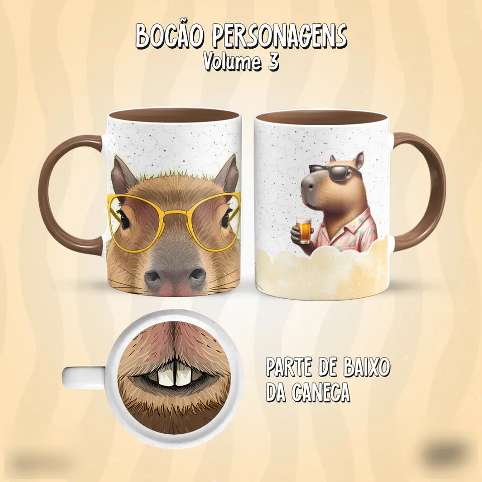 Bocão Personagens Vol. 3 - Canecas 6