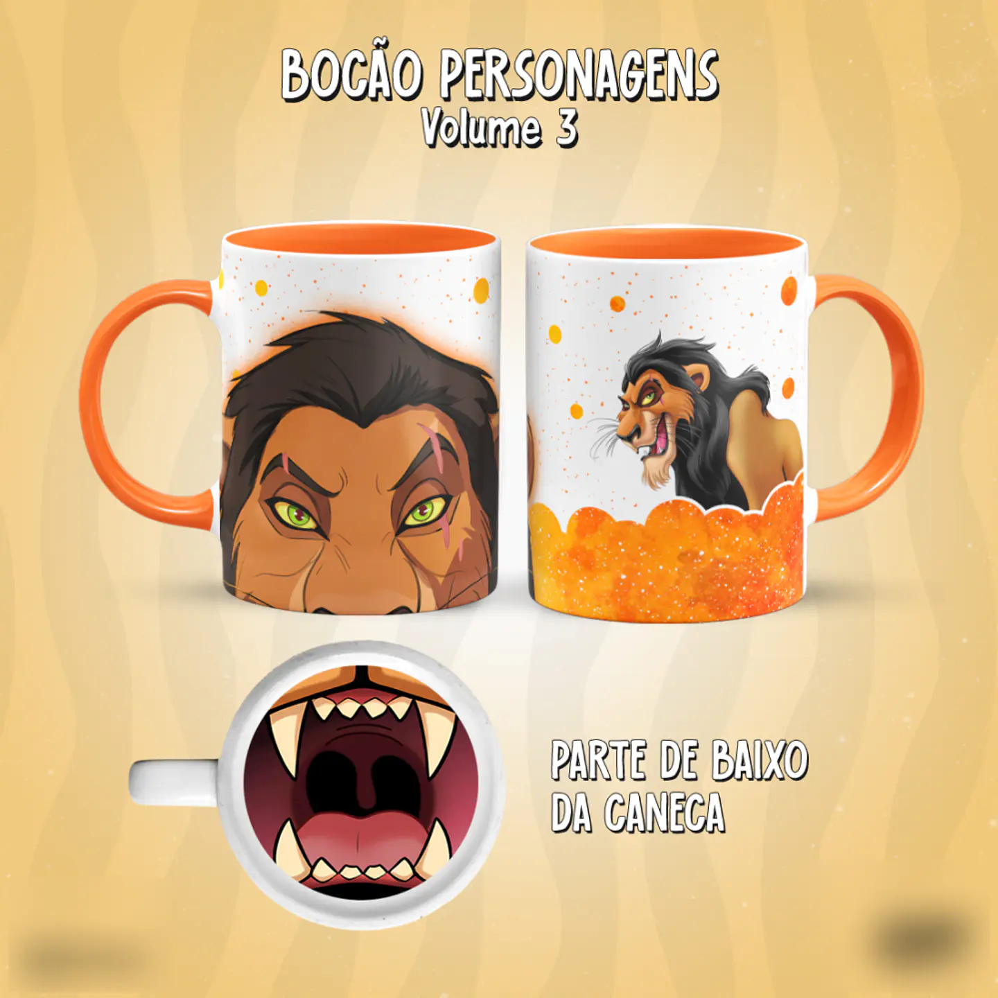 Bocão Personagens Vol. 3 - Canecas 10