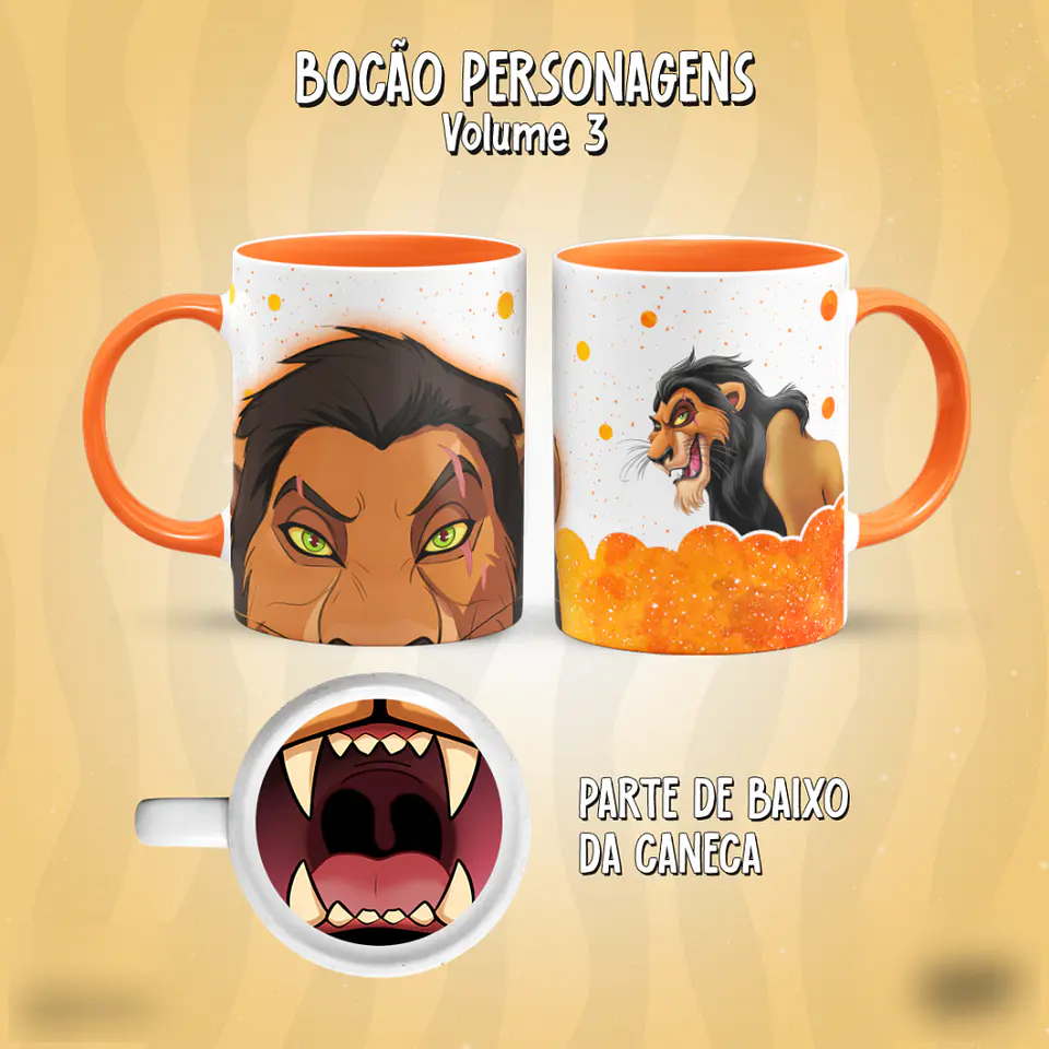 Bocão Personagens Vol. 3 - Canecas 10