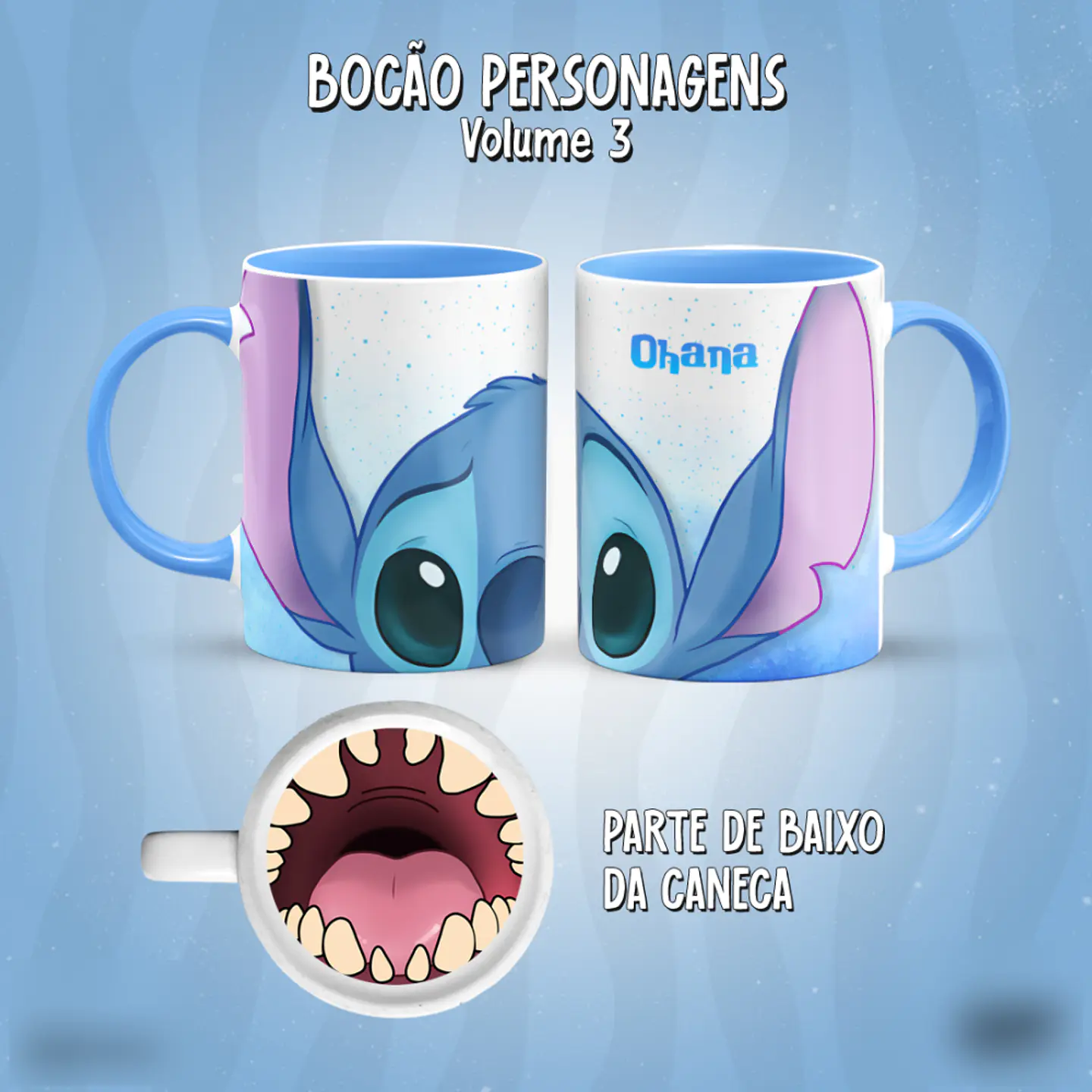 Bocão Personagens Vol. 3 - Canecas 12