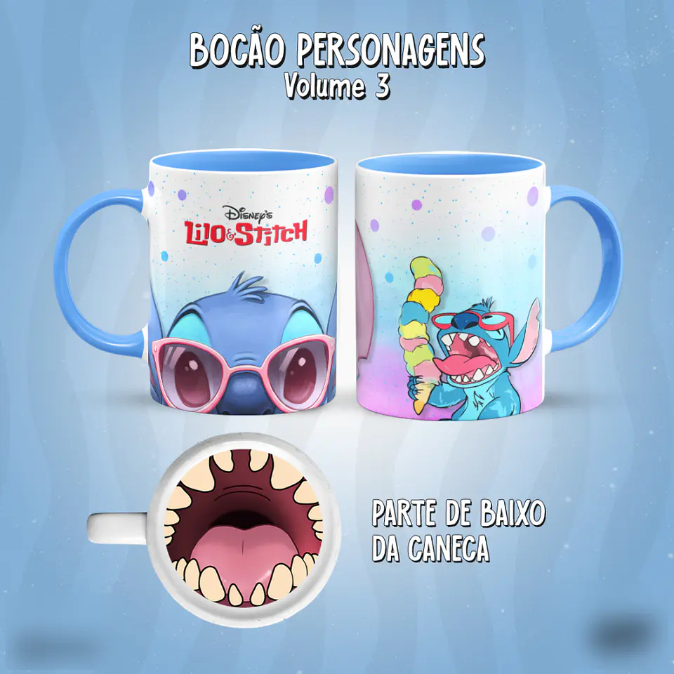 Bocão Personagens Vol. 3 - Canecas 15