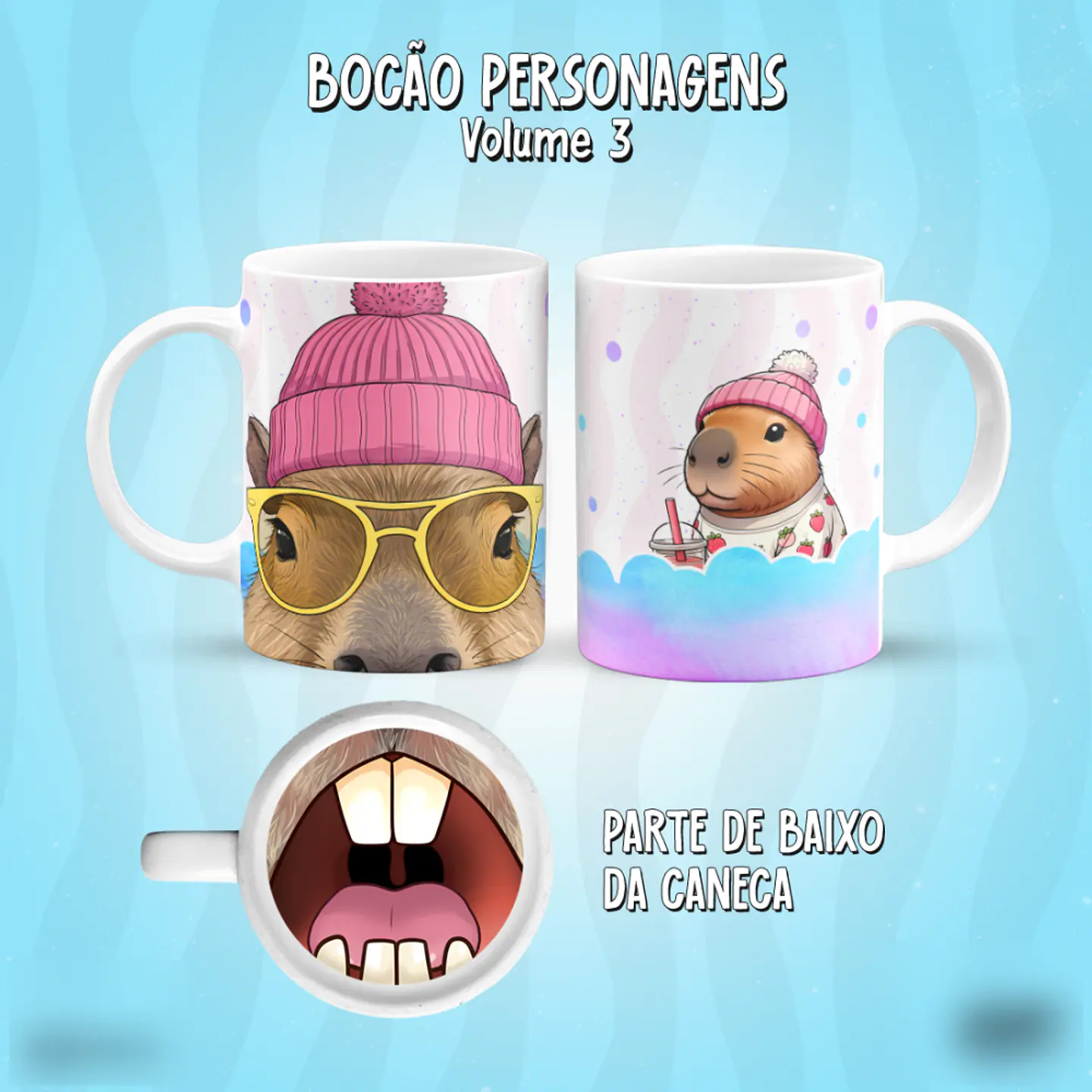 Bocão Personagens Vol. 3 - Canecas 24