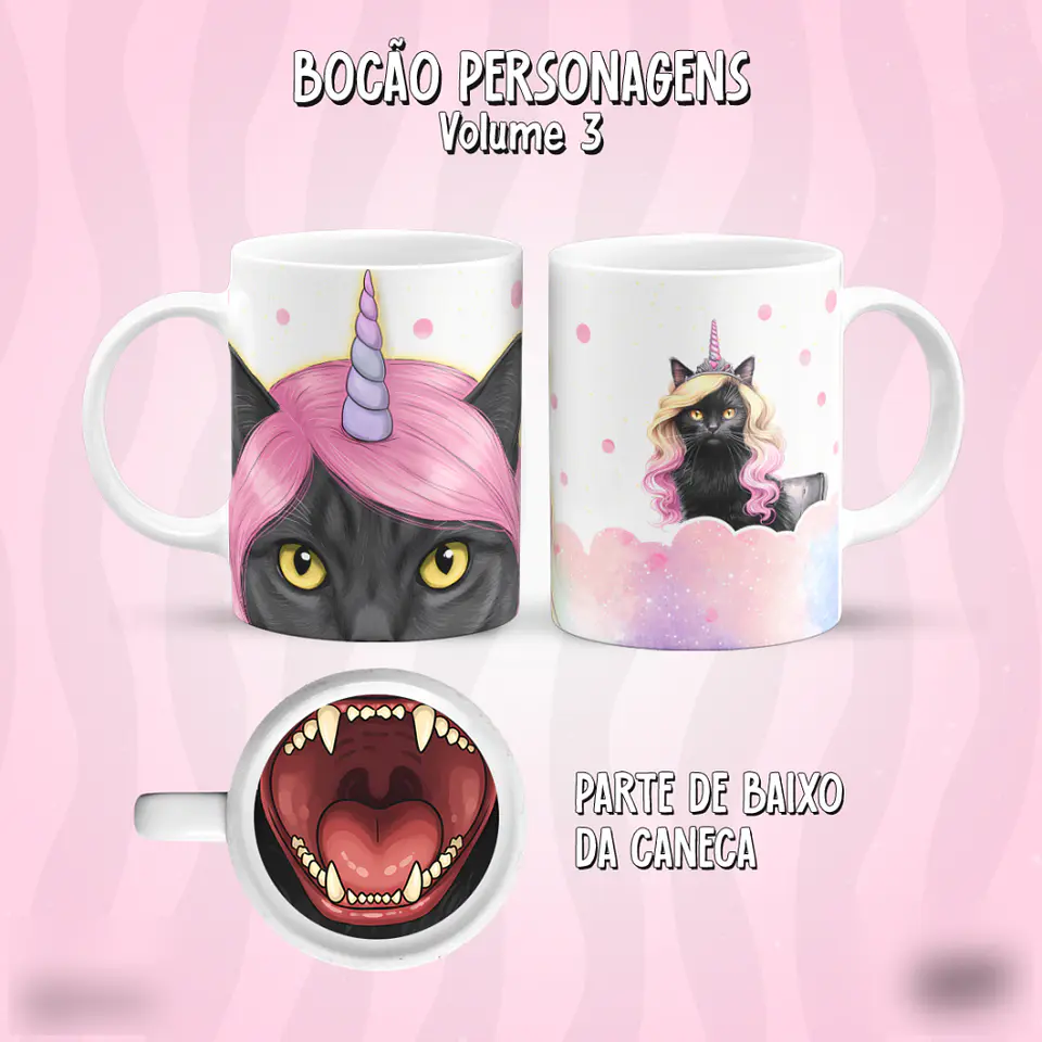 Bocão Personagens Vol. 3 - Canecas 26