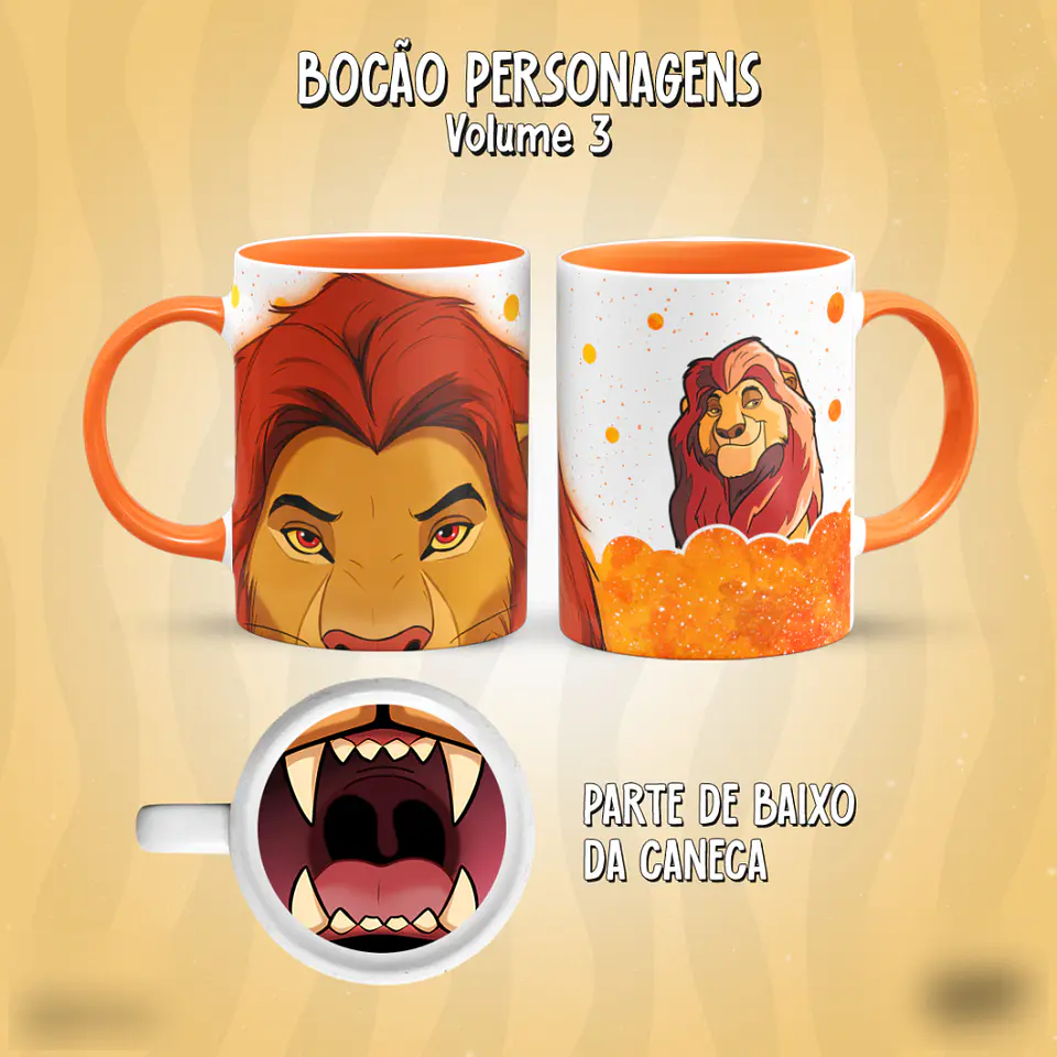 Bocão Personagens Vol. 3 - Canecas 29