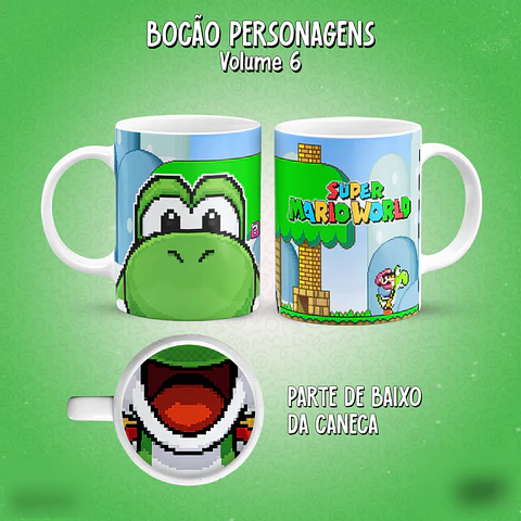 Bocão Personagens Vol. 6 - Canecas
