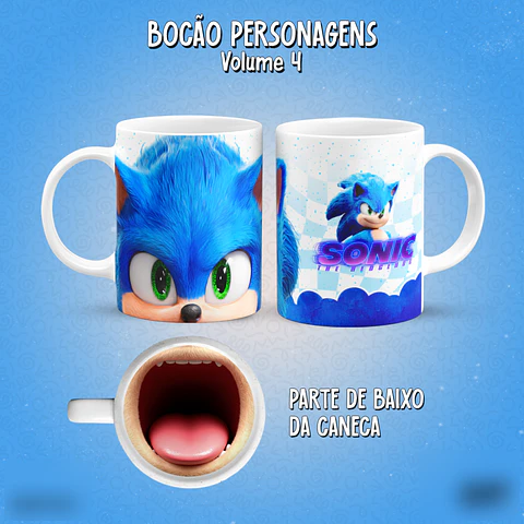 Bocão Personagens Vol. 4 - Canecas