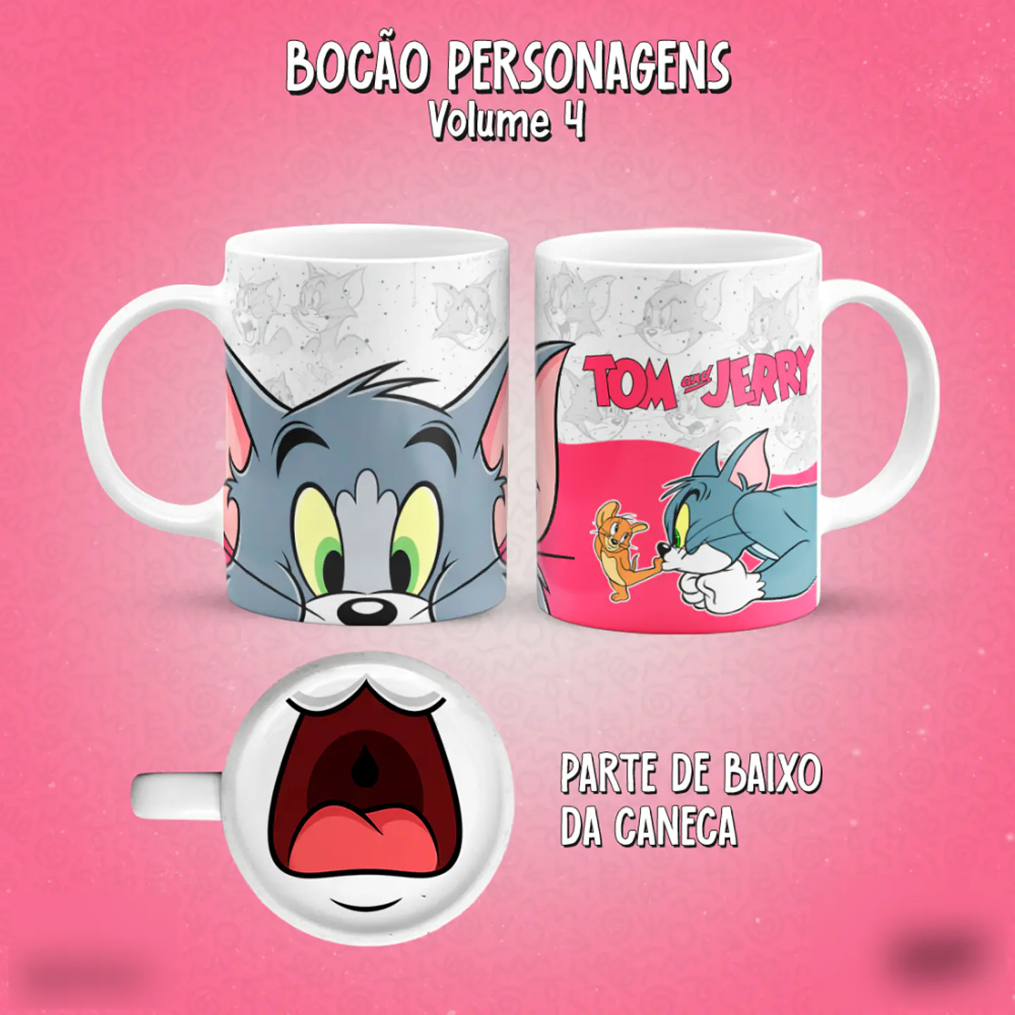 Bocão Personagens Vol. 4 - Canecas 2