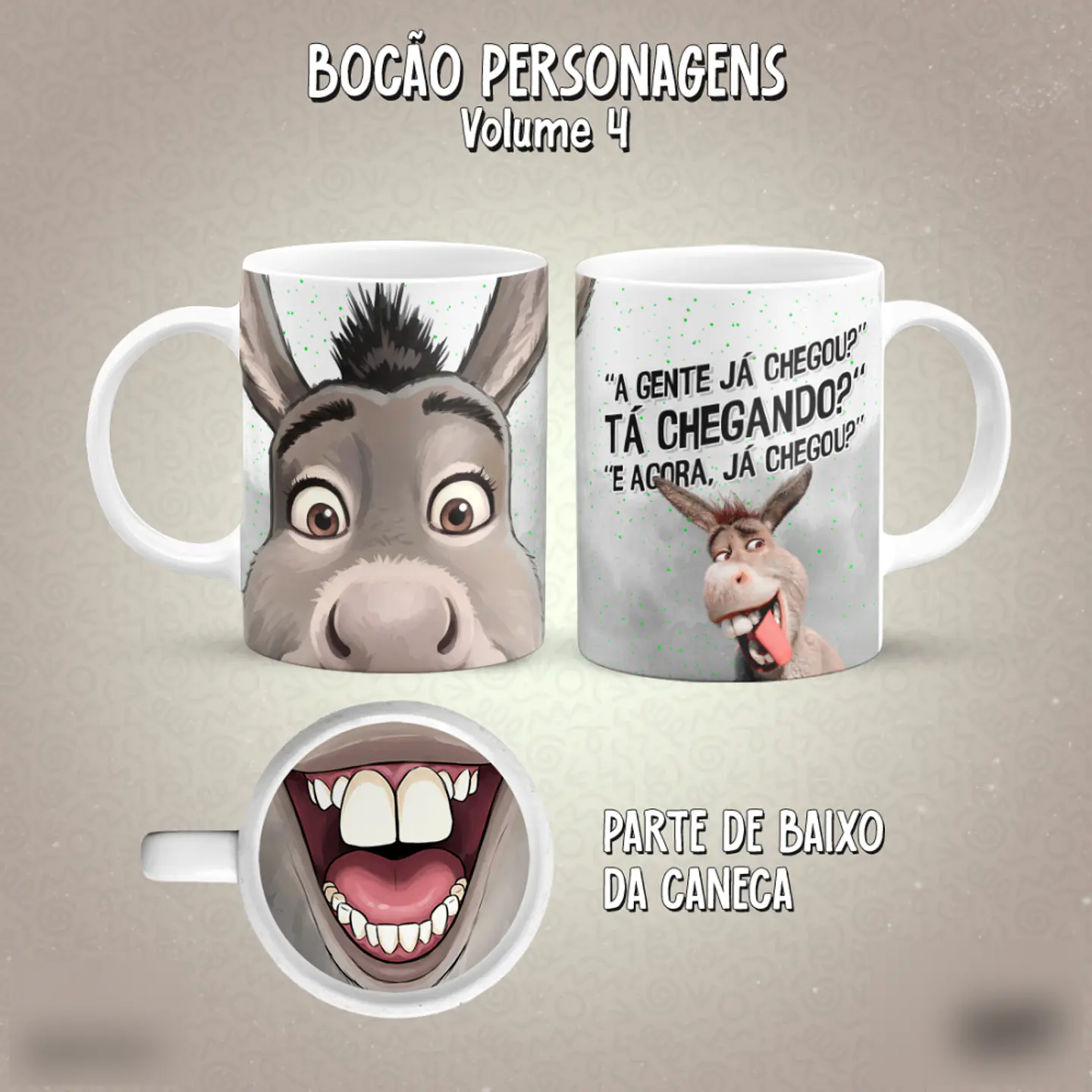 Bocão Personagens Vol. 4 - Canecas 5