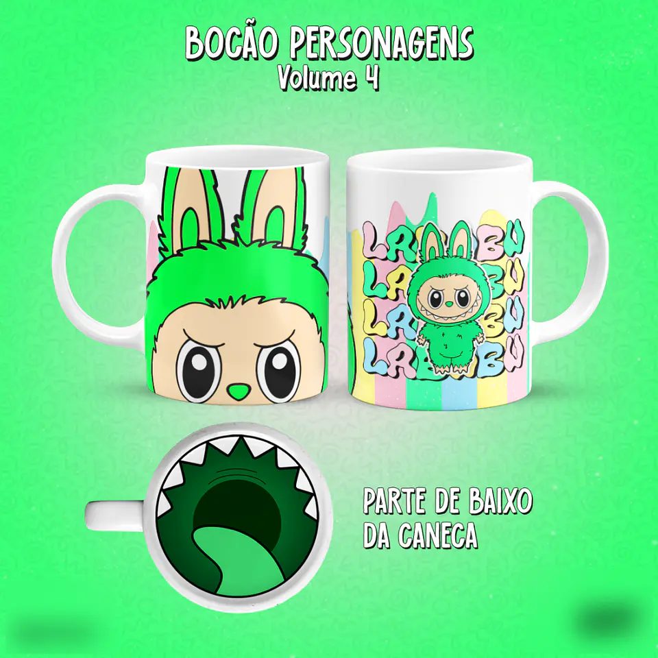 Bocão Personagens Vol. 4 - Canecas 17