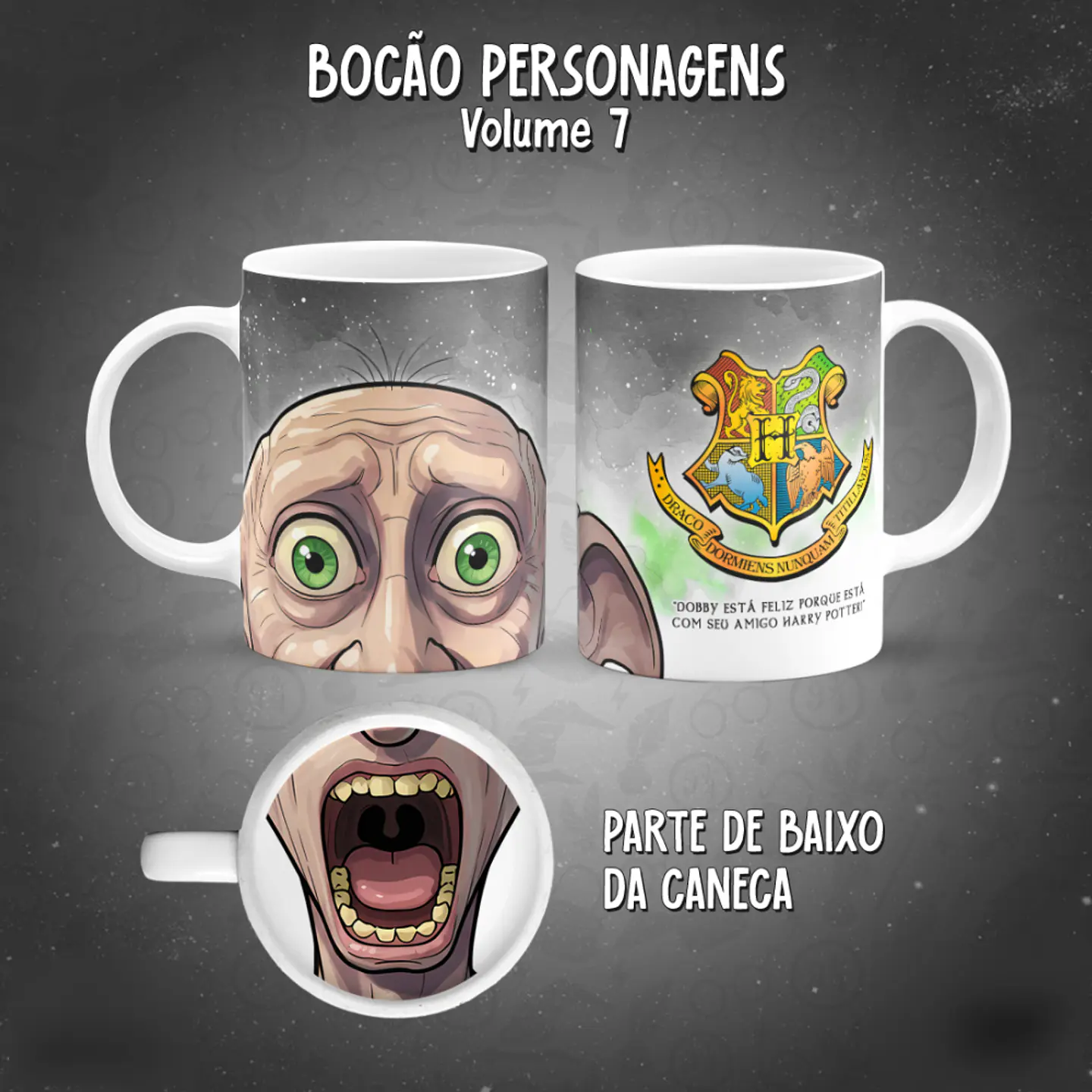 Bocão Personagens Vol. 7 - Canecas 9