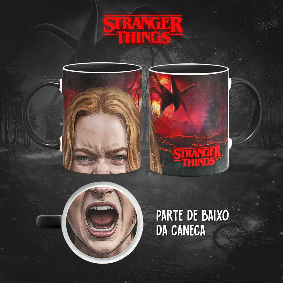 Bocão Stranger Things - Canecas 10