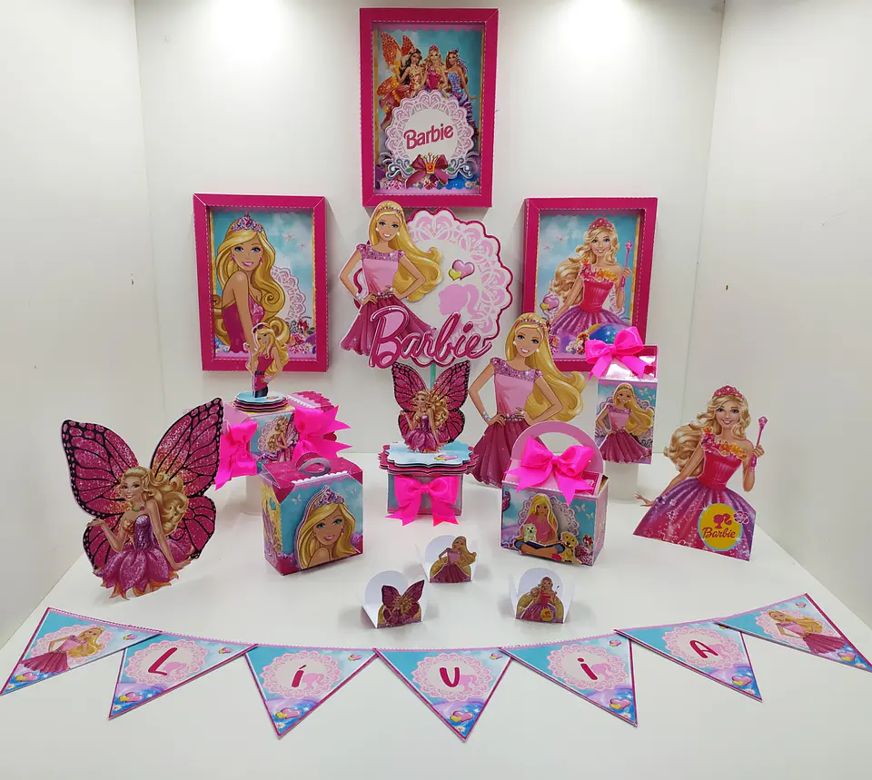 Barbie - Arquivo de Corte / Festa 1