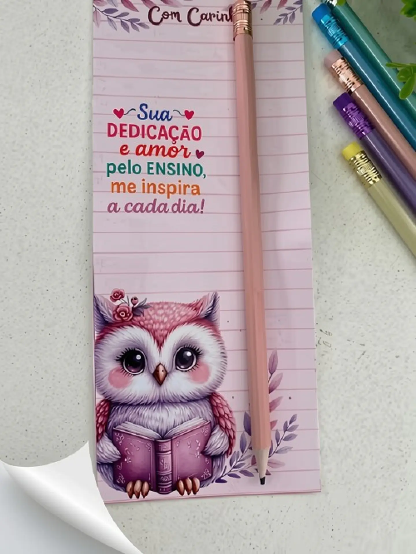 Card Lápis - Dia dos Professores 1