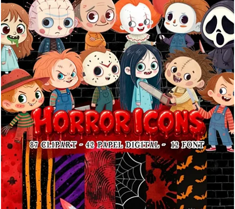 Horror Icons - Kit Digital