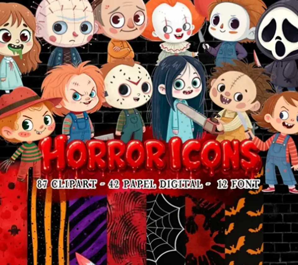 Horror Icons - Kit Digital 1