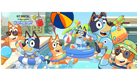 Bluey Pool Party - Kit Digital