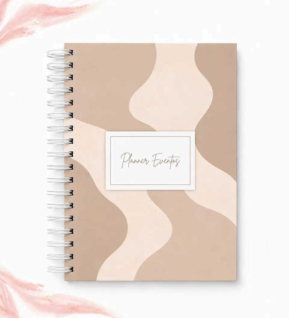 Planner Eventos – Datado 2027 e Permanente - Encadernação 3