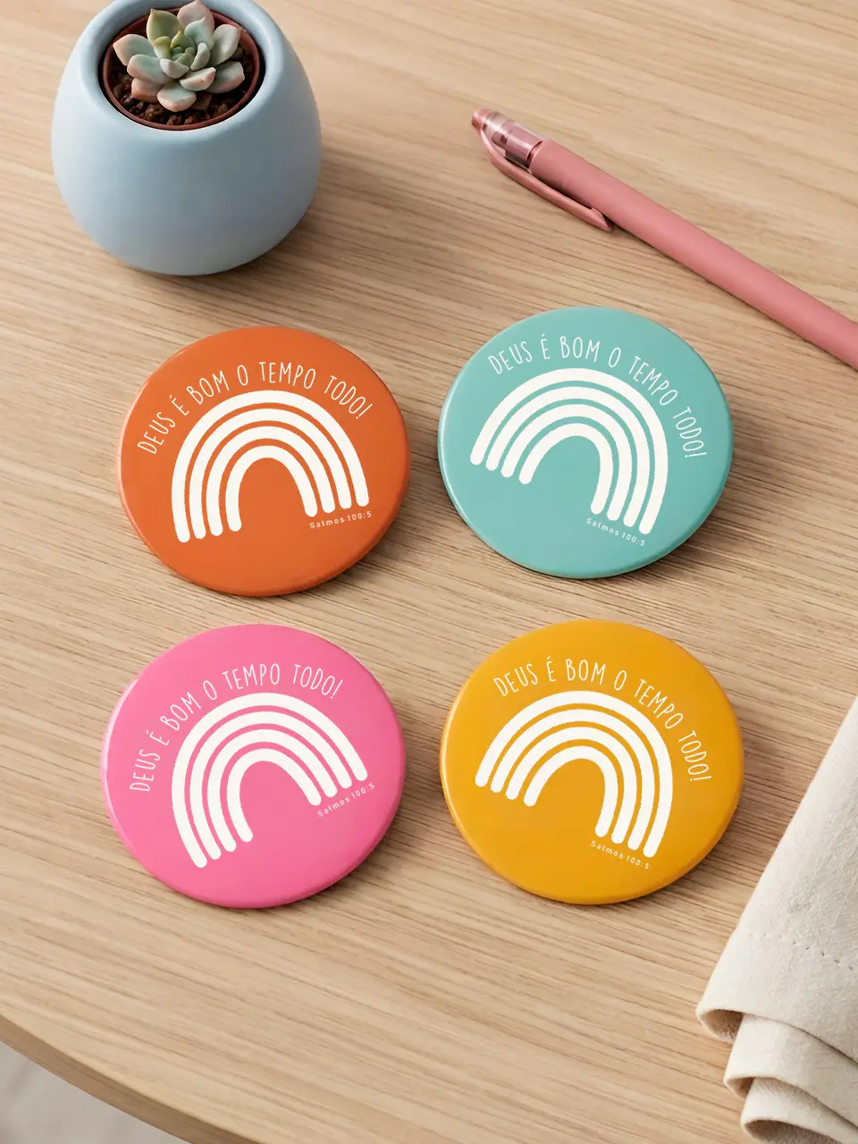 Pack Bottons 5,8 mm - Arquivo de Corte 6