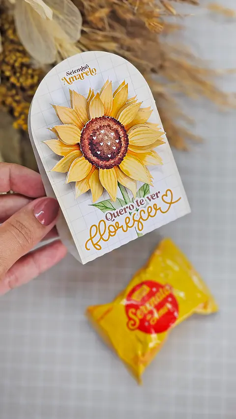 Porta Bombom - Setembro Amarelo