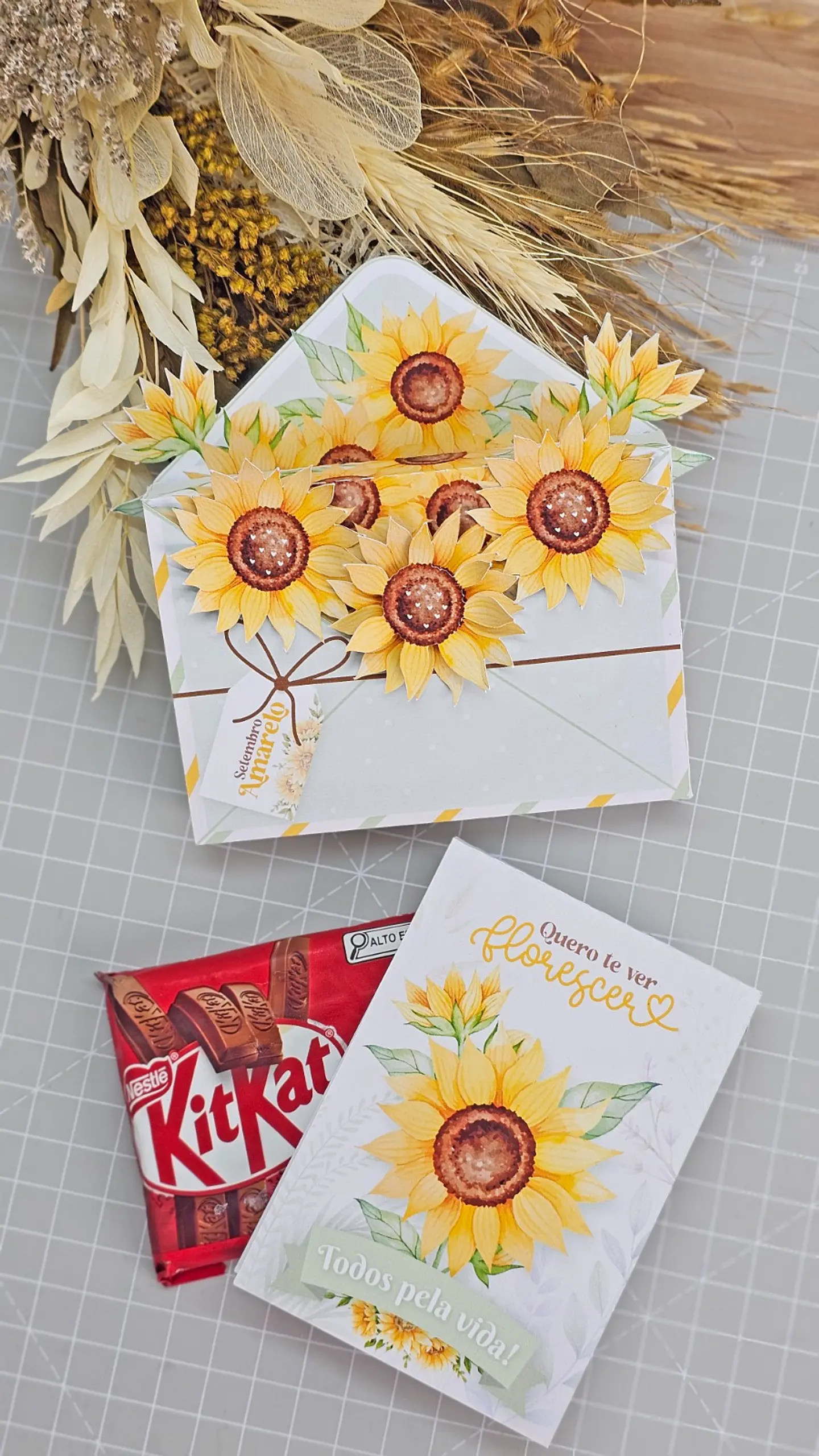 Cartinha KitKat - Setembro Amarelo 1