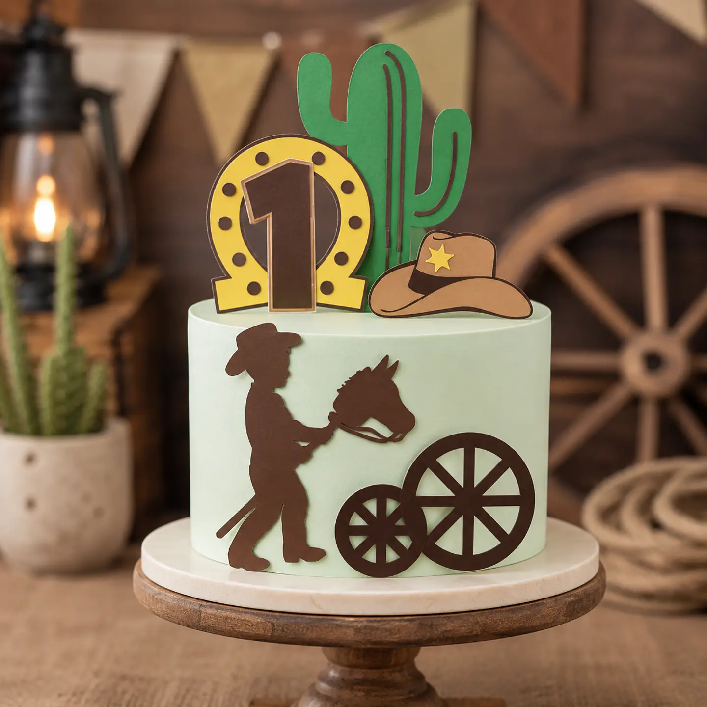 Cowboy  - Topos de Bolo 1