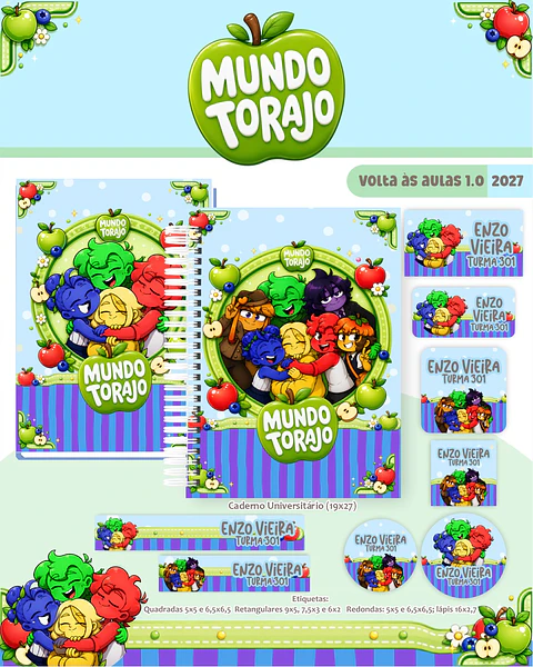 Mundo Torajo - Volta às Aulas 2027