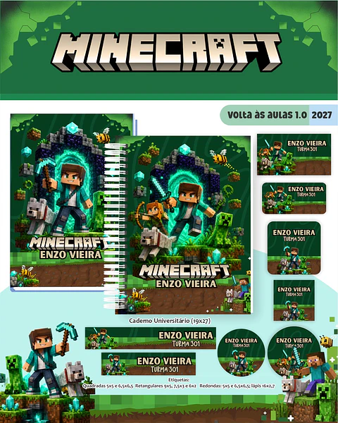 Minecraft - Volta às Aulas 2027