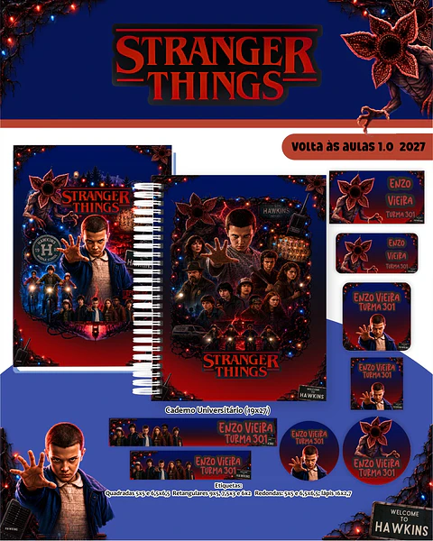 Stranger Things - Volta às Aulas 2027