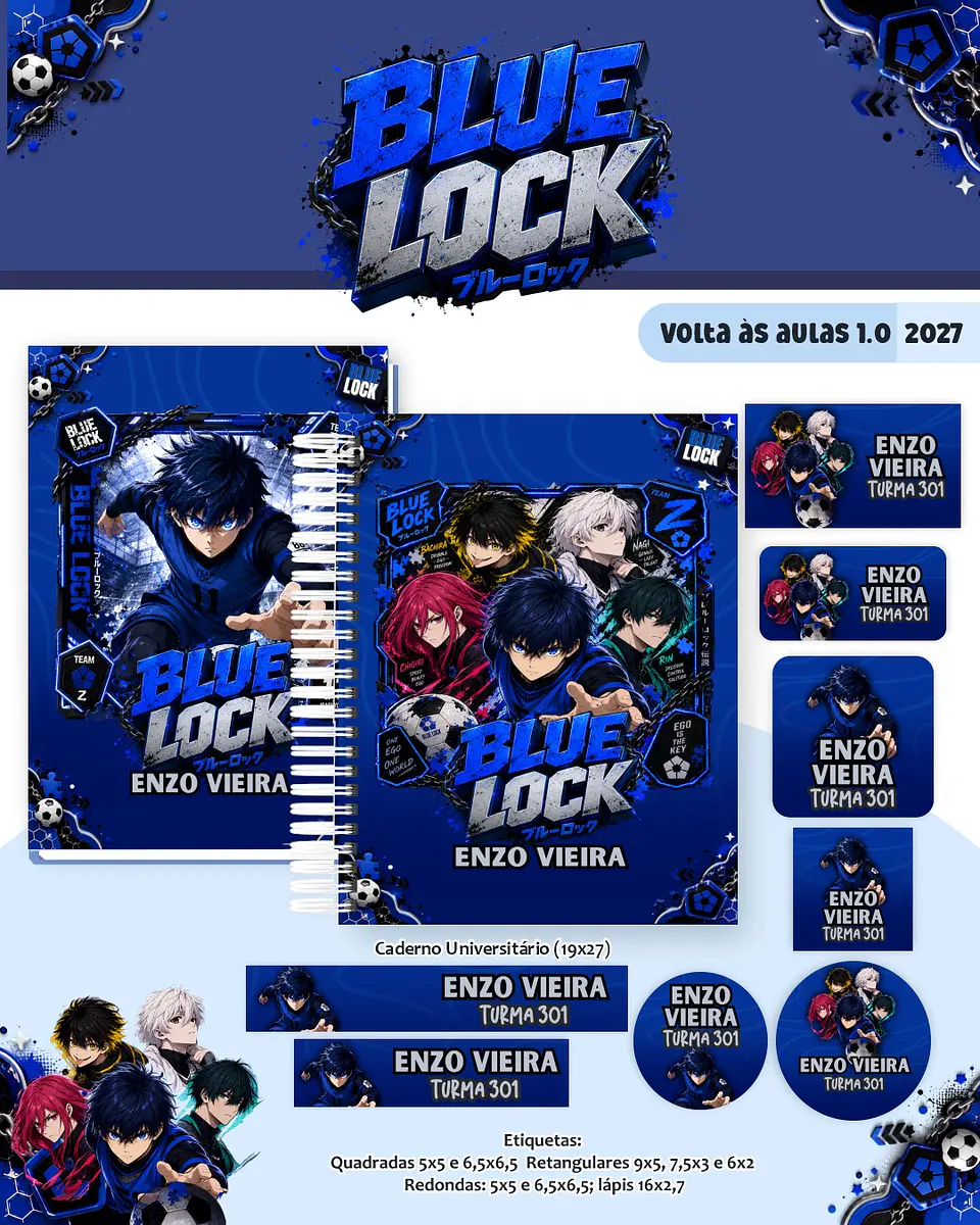 Blue Lock - Volta às Aulas 2027 1