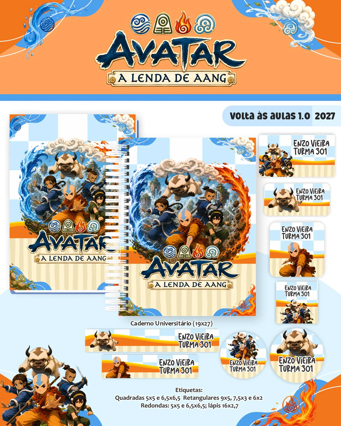 Avatar - Volta às Aulas 2027 1