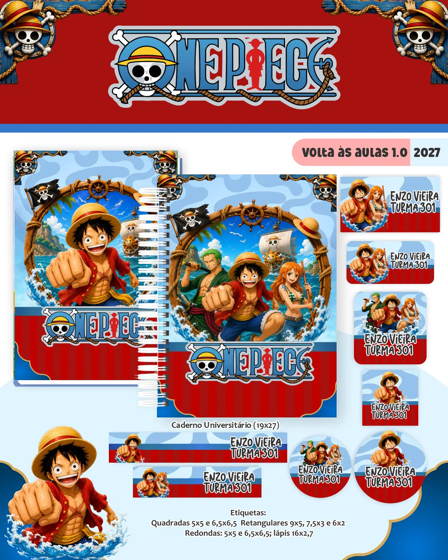 One Piece - Volta às Aulas 2027 1