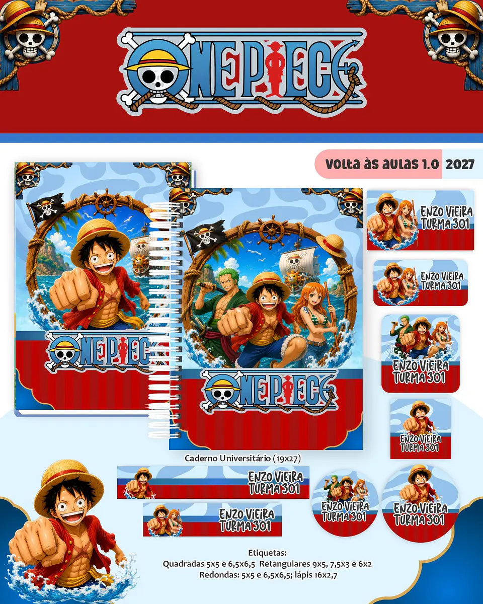 One Piece - Volta às Aulas 2027 1