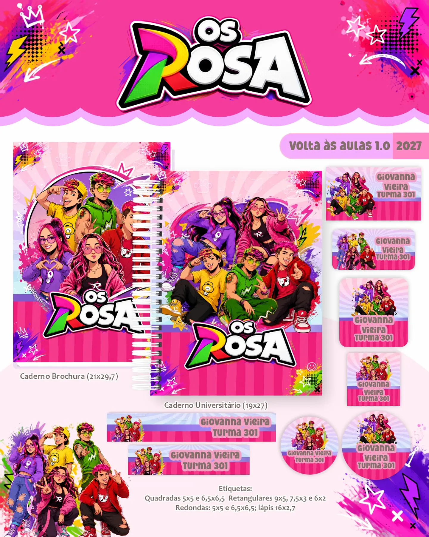 Dos Rosa - Volta às Aulas 2027 1