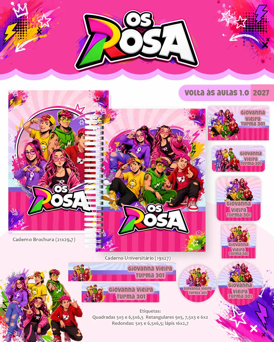 Dos Rosa - Volta às Aulas 2027 1