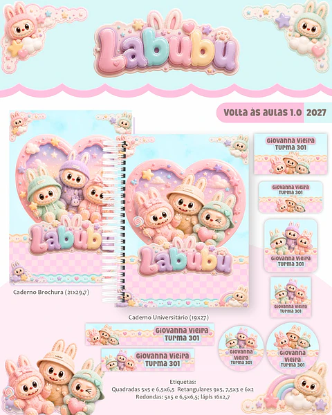 Labubu - Volta às Aulas 2027