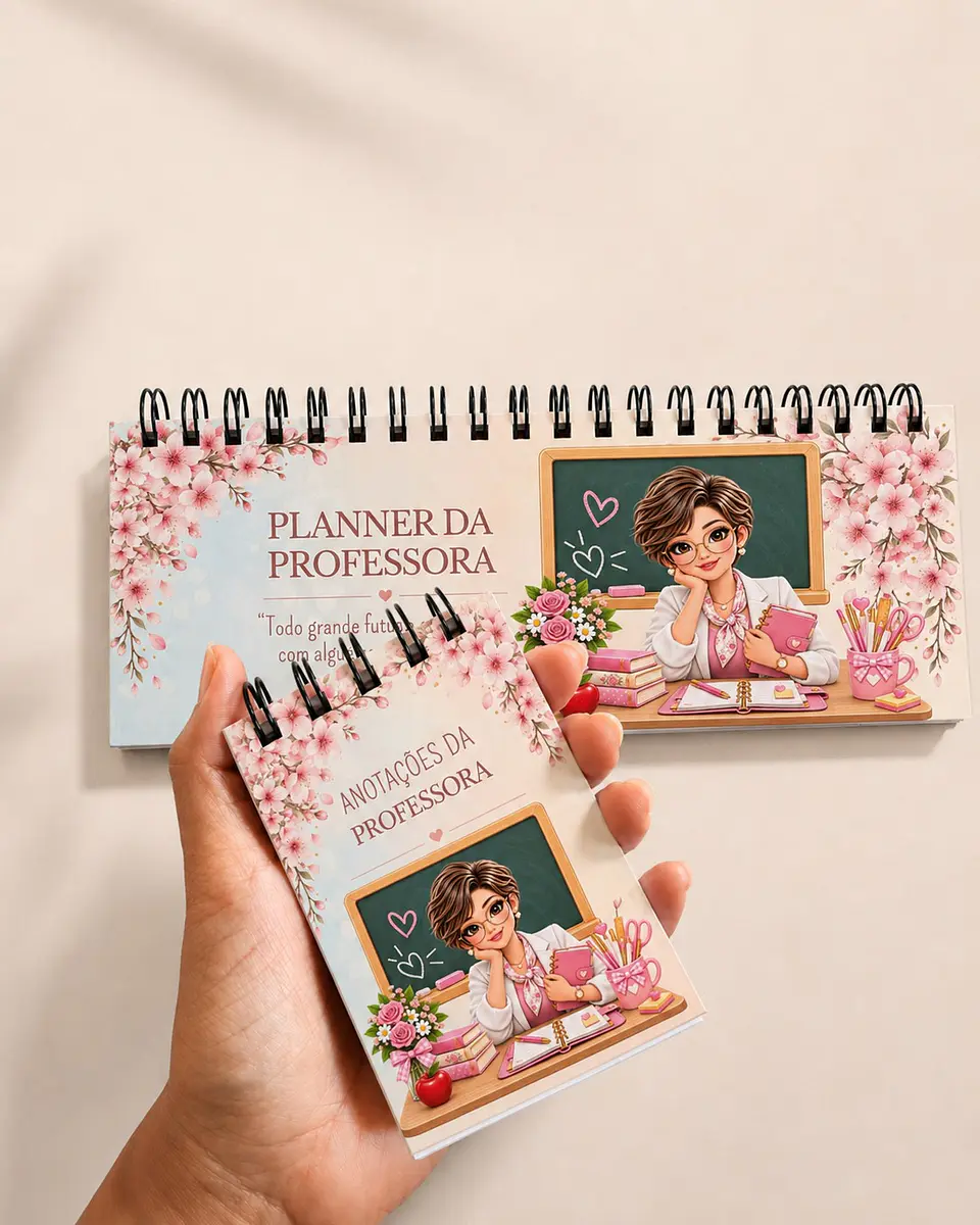 Planner de Mesa da Professora 5
