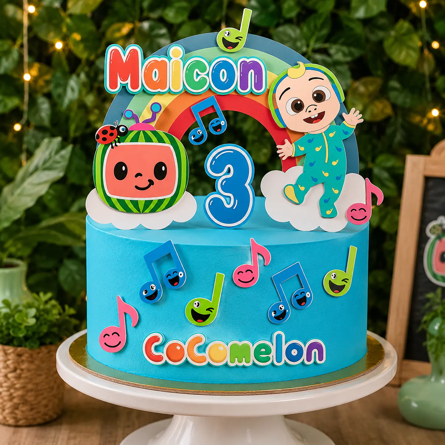 Cocomelon - Topo de Bolos 1