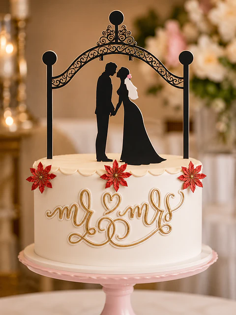 Casamento -  Topos de Bolo