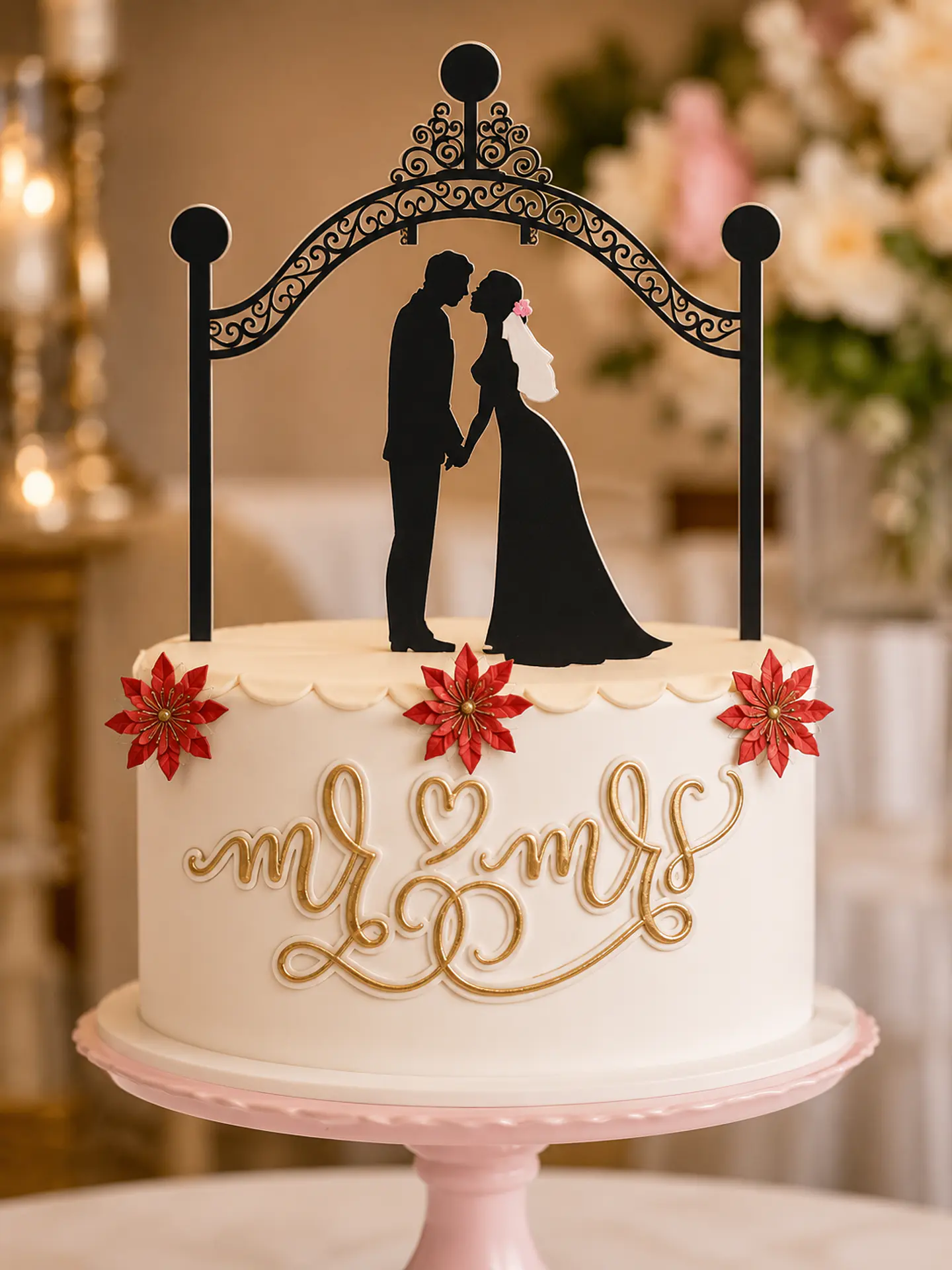 Casamento -  Topos de Bolo 1
