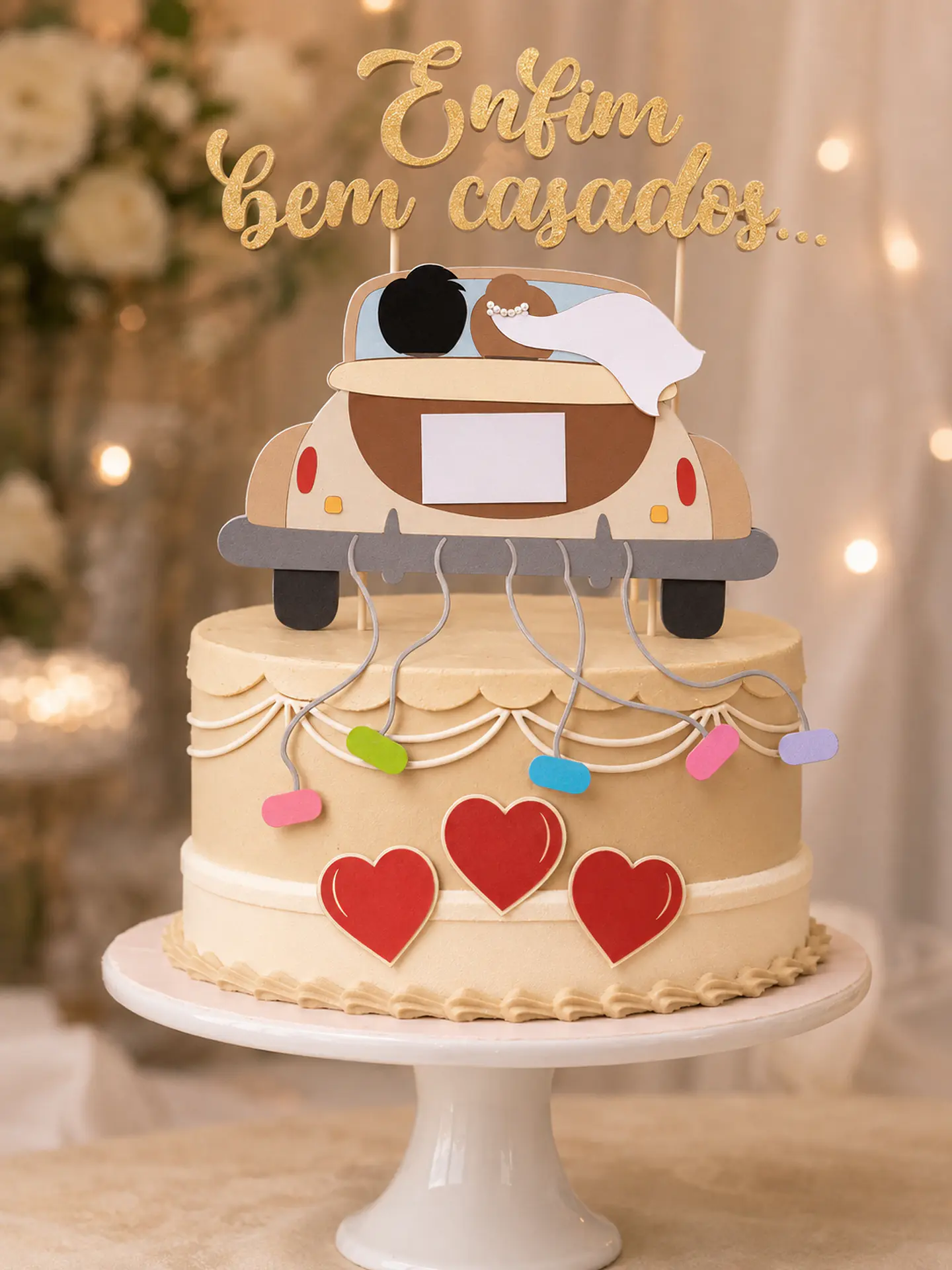 Casamento -  Topos de Bolo 1