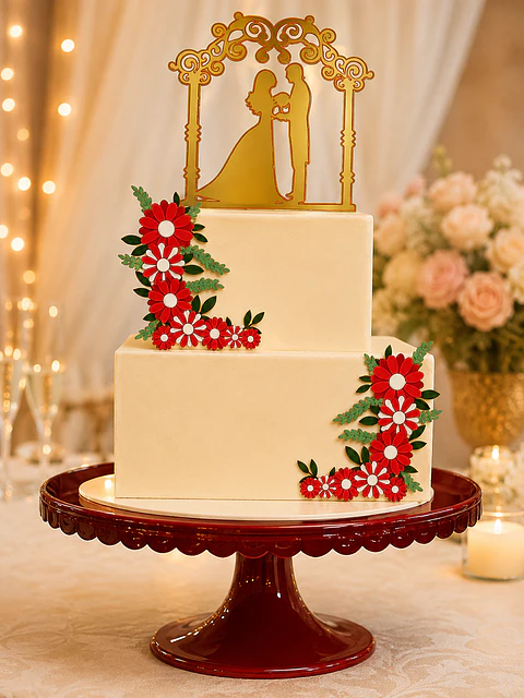 Casamento -  Topos de Bolo