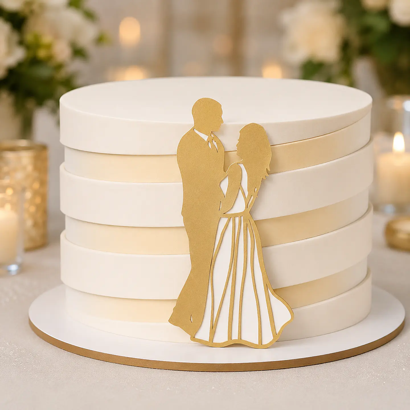 Casamento -  Topos de Bolo 1