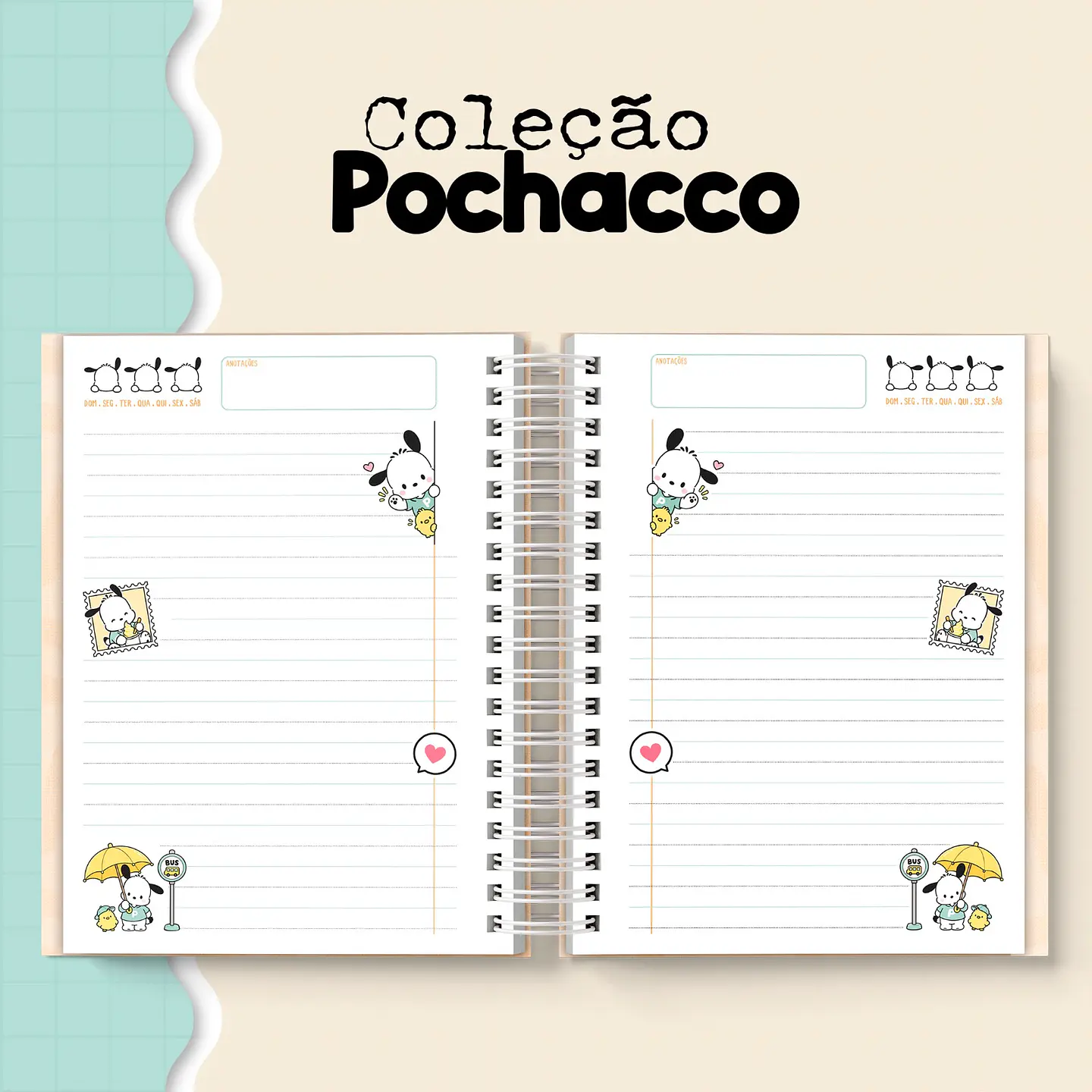 Coleção Pochacco - Encadernação 1