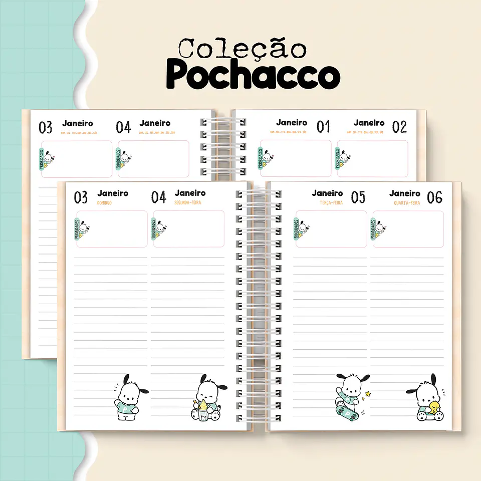Coleção Pochacco - Encadernação 10