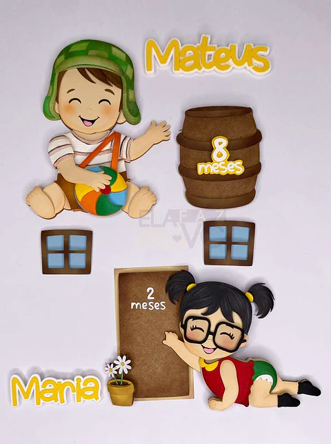 Chaves - Topos de Bolo