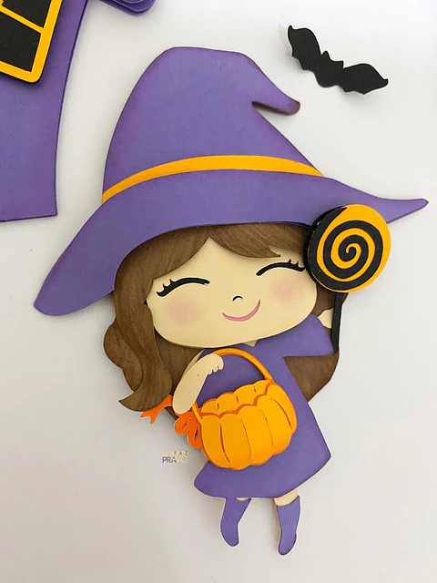 Topos de Bolo - Halloween