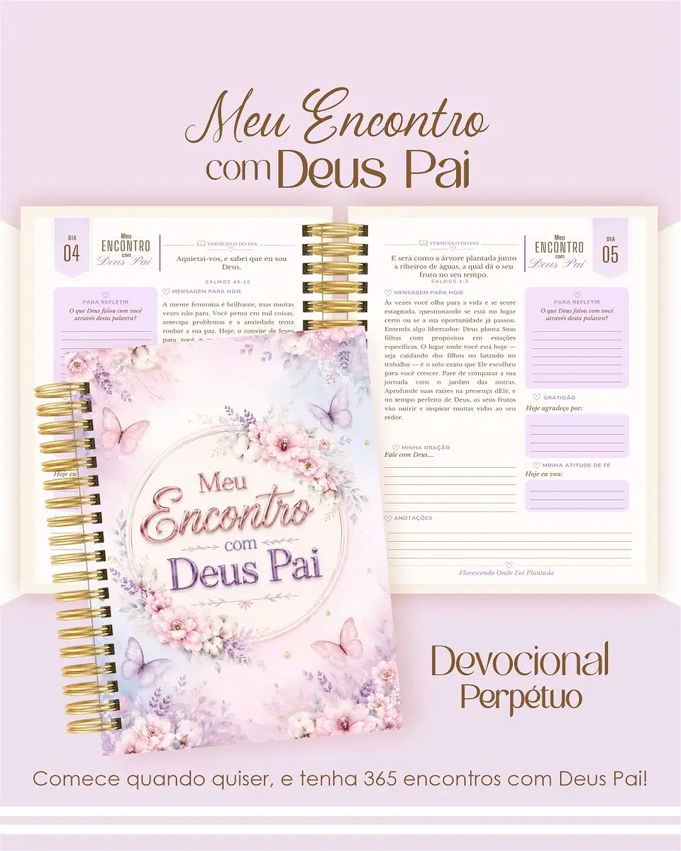 Combo com 18 Devocionais - Meu Encontro com Deus Pai 4