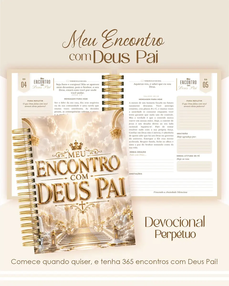 Combo com 18 Devocionais - Meu Encontro com Deus Pai 12