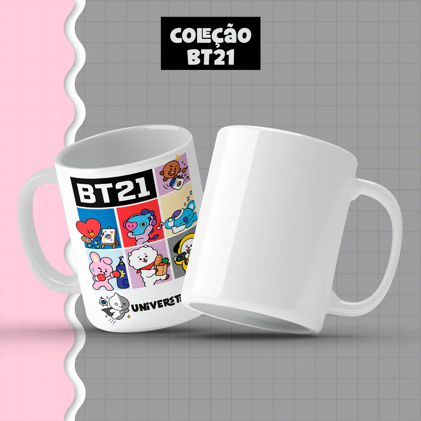 Mini Coleção Bt21 - Encadernação 4